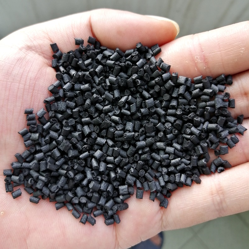 30%加纖PA66 阻燃V0 導電PA66 碳纖增強導電3~5次方 尼龍料塑膠原料